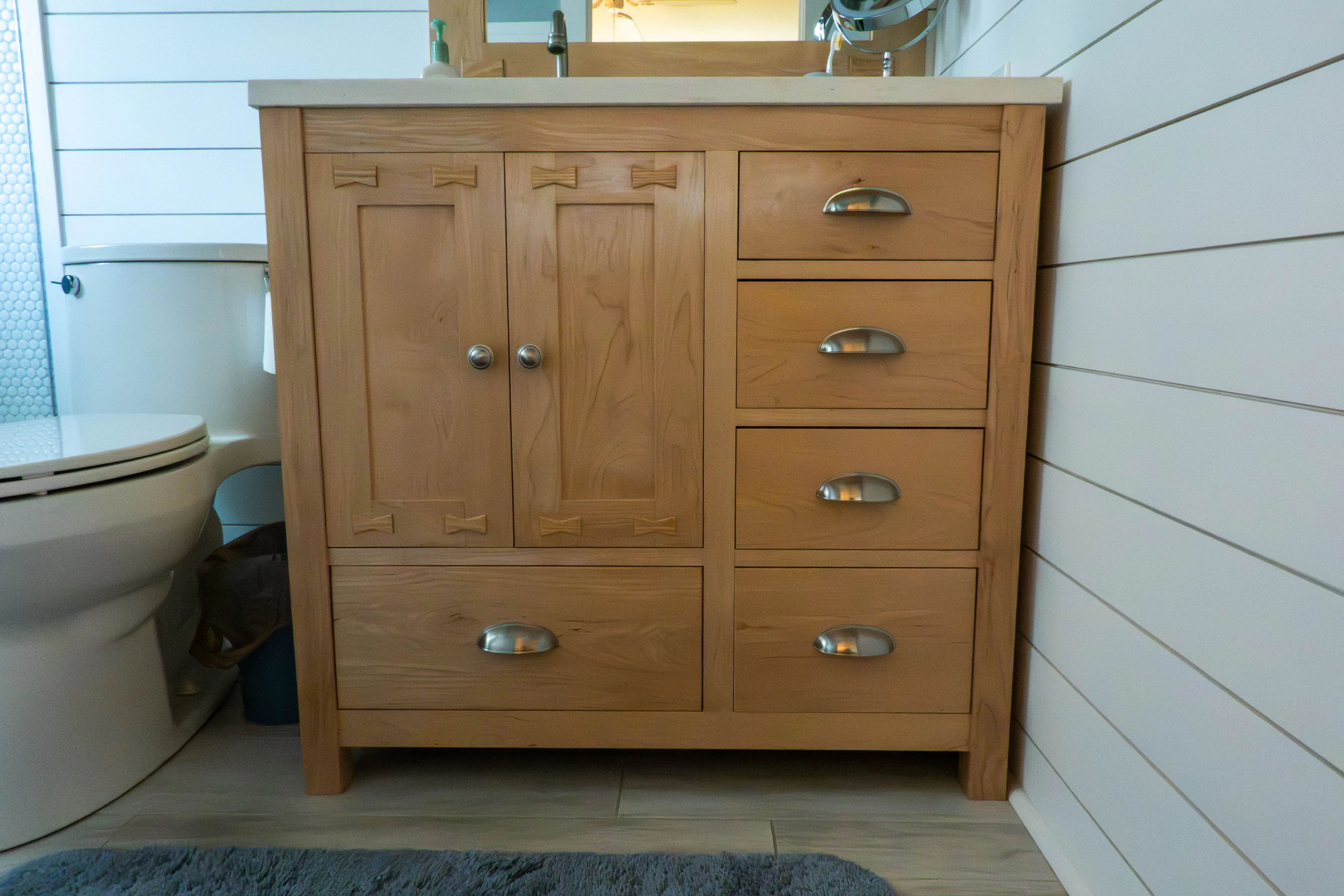 Custom bathroom vanity