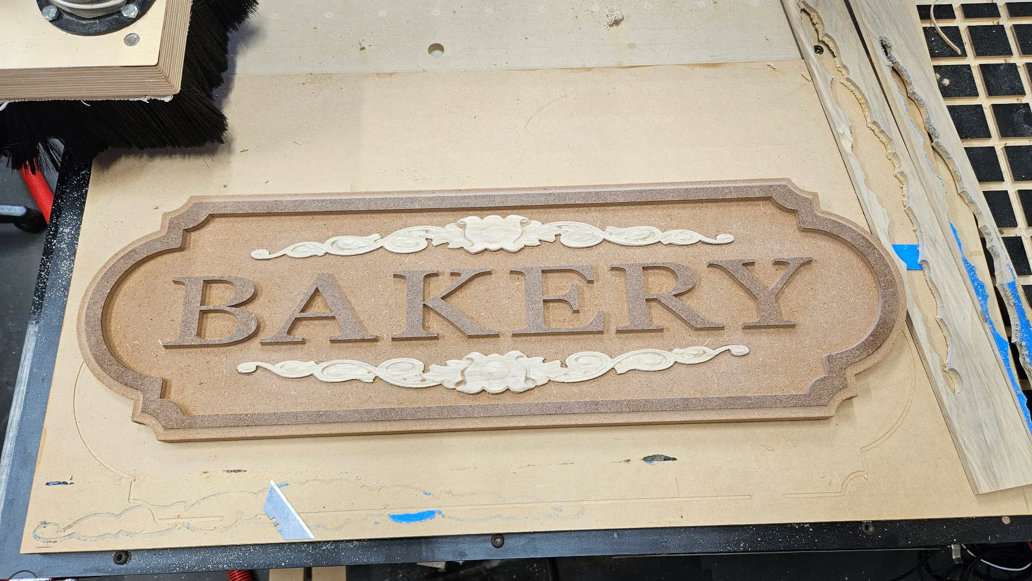 Bakery Sign made from wood